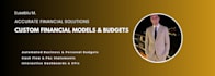 create custom excel financial models and budget templates