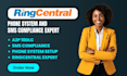 setup business phone system setup, ringcentral ivr and voip