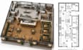 do restaurant seating floor plan and commercial kitchen layout in autocad