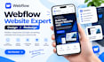 design redesign webflow website business website figma to webflow design expert