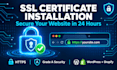 install SSL certificate on your website and fix https issues