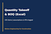 prepare a detailed quantity takeoff and boq for your construction project