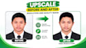 upscale low resolution images, enhance photo quality and fix blur