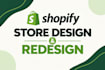 build professional shopify store