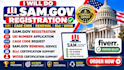 sam gov registration, cage code, uei, wosb, dbe, sdvosb, mwbe, sba certification