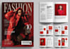 design product catalog, magazine layout, brochure, newsletter, booklet and cover