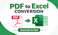 extract PDF tables into editable excel