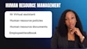 be your virtual HR assistant, human resource recruiter, HR manager