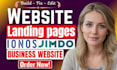 build edit ionos jimdo website, ionos website redesign jimdo ionos site builder