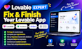 fix and finish your lovable app with supabase, stripe and deployment