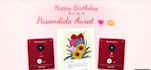 create a personalized birthday website
