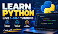 be your python tutor and teach python ai, coding lessons