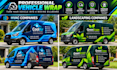 create van wrap design, vehicle wrap design, truck wrap, car wrap, trailer wrap