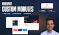 build custom hubspot cms modules