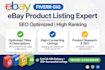 create and optimize ebay product listings with SEO