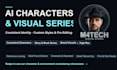 create consistent ai characters, illustrations, and custom visual series