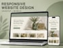 design an elegant wedding website on canva