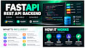 build a python fastapi rest API backend