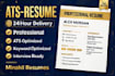 write a professional resume and cover letter