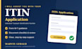 assist you with your itin taxpayer identification number application