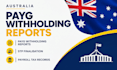 file australian payg withholding reports stp finalisation and payroll tax record