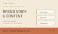 set up a content system that publishes in your brand voice