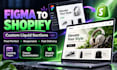 convert figma to shopify with custom liquid sections
