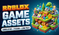 create low poly roblox simulator assets, tycoon, props and collectible models