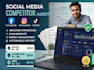 do a comprehensive social media competitor audit