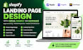 design shopify landing page with replo pagefly gempages