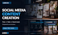 create engaging social media posts, reels and content