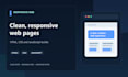 build a responsive HTML CSS javascript webpage