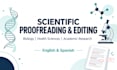 edit and proofread scientific research manuscripts