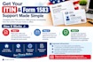 do 1583 online apply itin as caa
