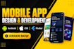 develop ai mobile app, flutter mobile app, android ios app creation flutterflow