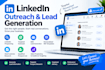 linkedin mass dm prospecting outreach targeted messaging