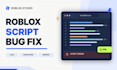 fix roblox script bugs, datastore errors and luau issues