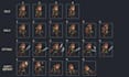 2d pixel art sprite sheet character game art pixel art ui pixel art animation