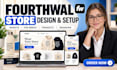 fourthwall website design, fourthwall store, setup merch store, print on demand