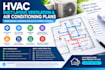 design hvac duct layout, ventilation and air conditioning plans