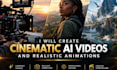 create cinematic ai videos and realistic animations