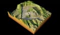 build printable 3d terrain model from google map, watertight stl modular terrain