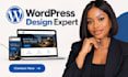 design wordpress website using elementor pro redesign elementor pro website