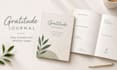 design a printable gratitude journal and self care journal