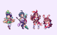 create smooth pixel art animation, sprite sheets and 8 direction game characters