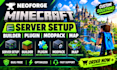 minecraft server setup minecraft builder minecraft plugin modpack minecraft map