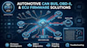develop automotive can bus, obd2, and ecu software solutions