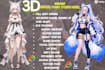 create anime vtuber model, vrchat avatar, furry nsfw rigging, vrm vseeface setup