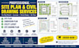 design site plan subdivision plan utility layout site grading plan, city permit