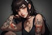 create dark tattoo art